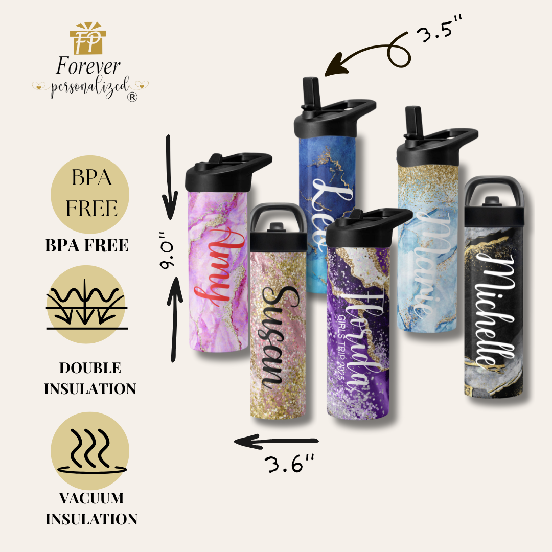 Marble | 20oz Water Bottle - Image 2