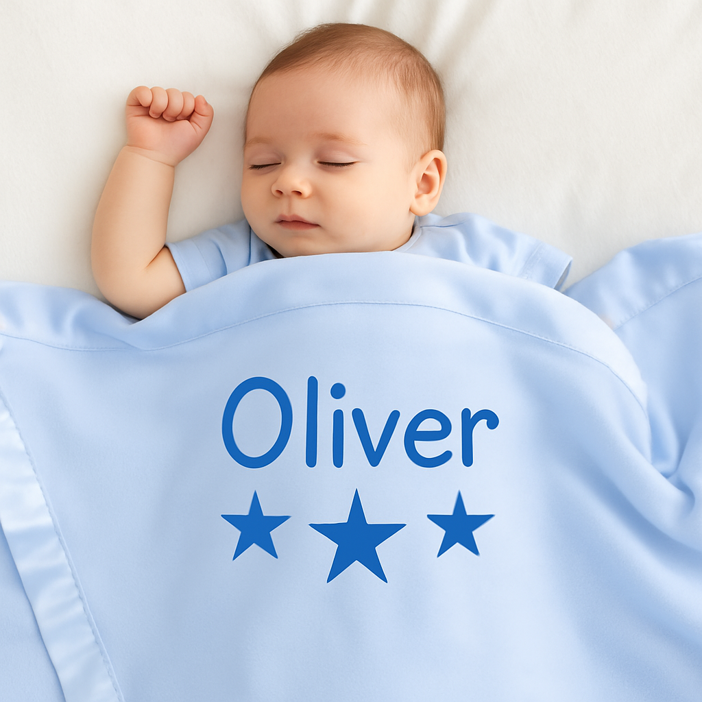 Star Fleece Blanket - MORE COLORS