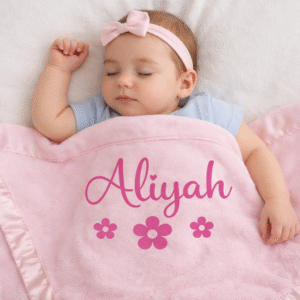 Flower Fleece Blanket - MORE COLORS