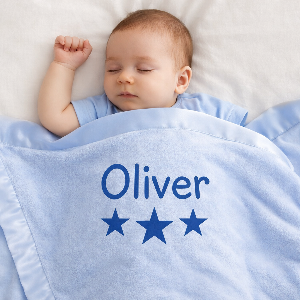 Star Fleece Blanket - MORE COLORS