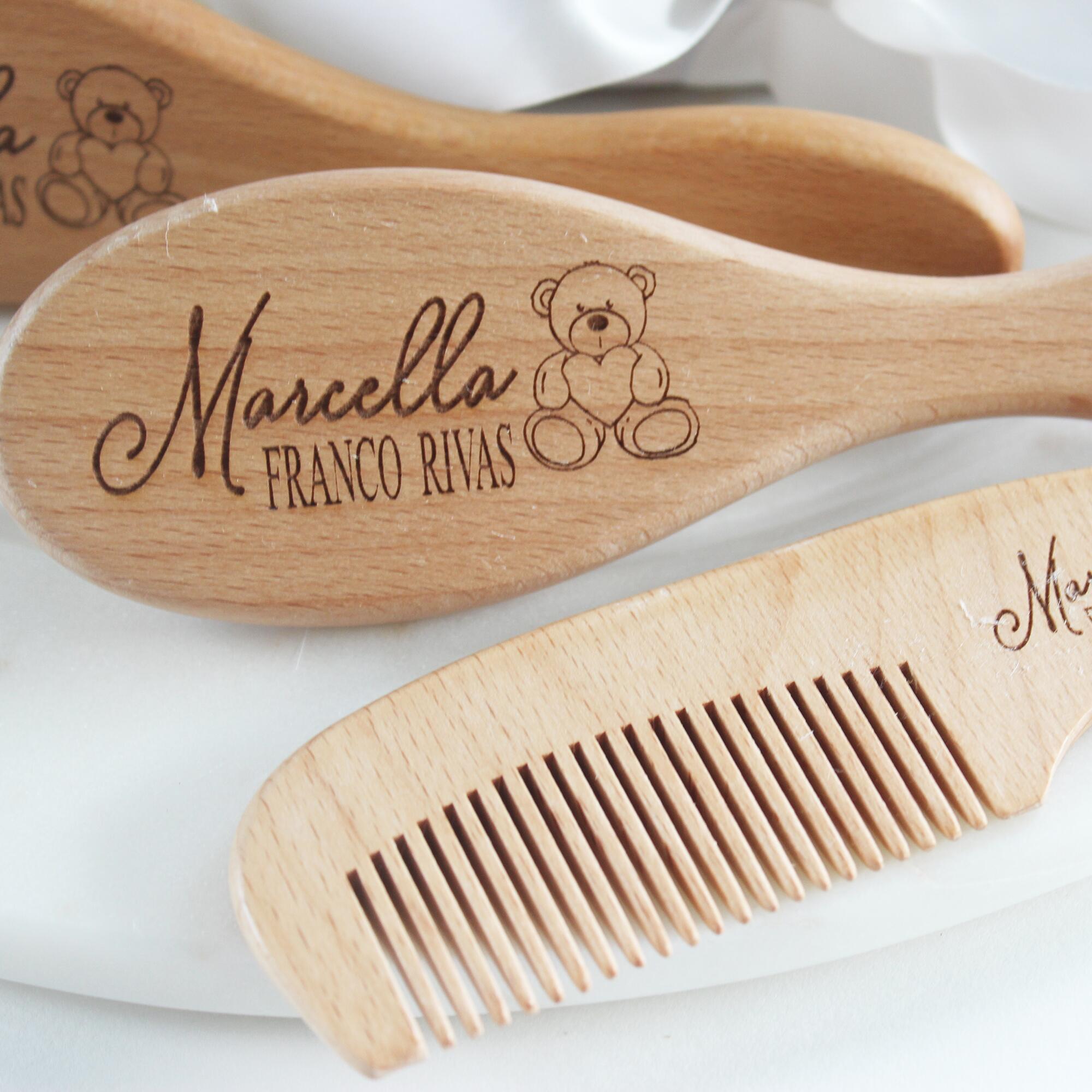 Teddy Bear Baby Brush Set - Image 6