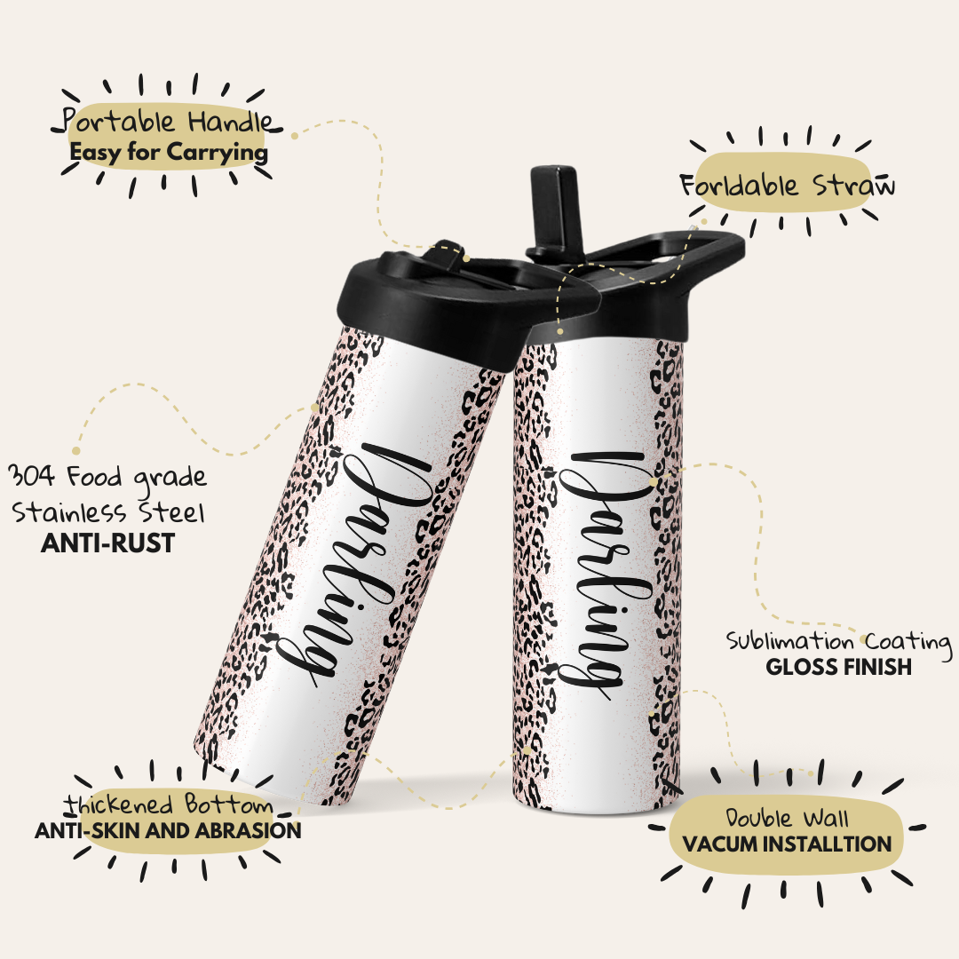 Champagne Leopard | 20oz - Image 5