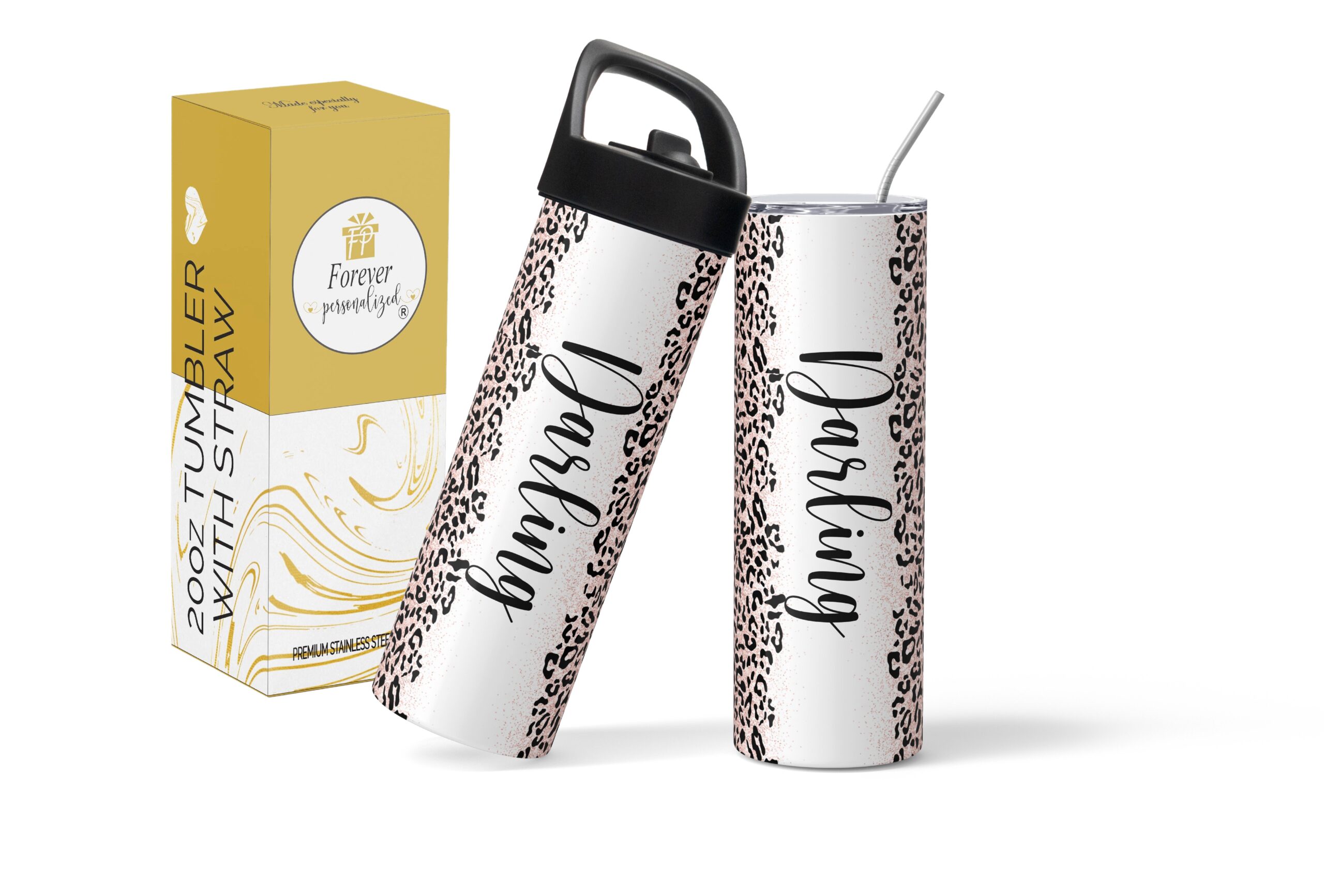 Champagne Leopard | 20oz