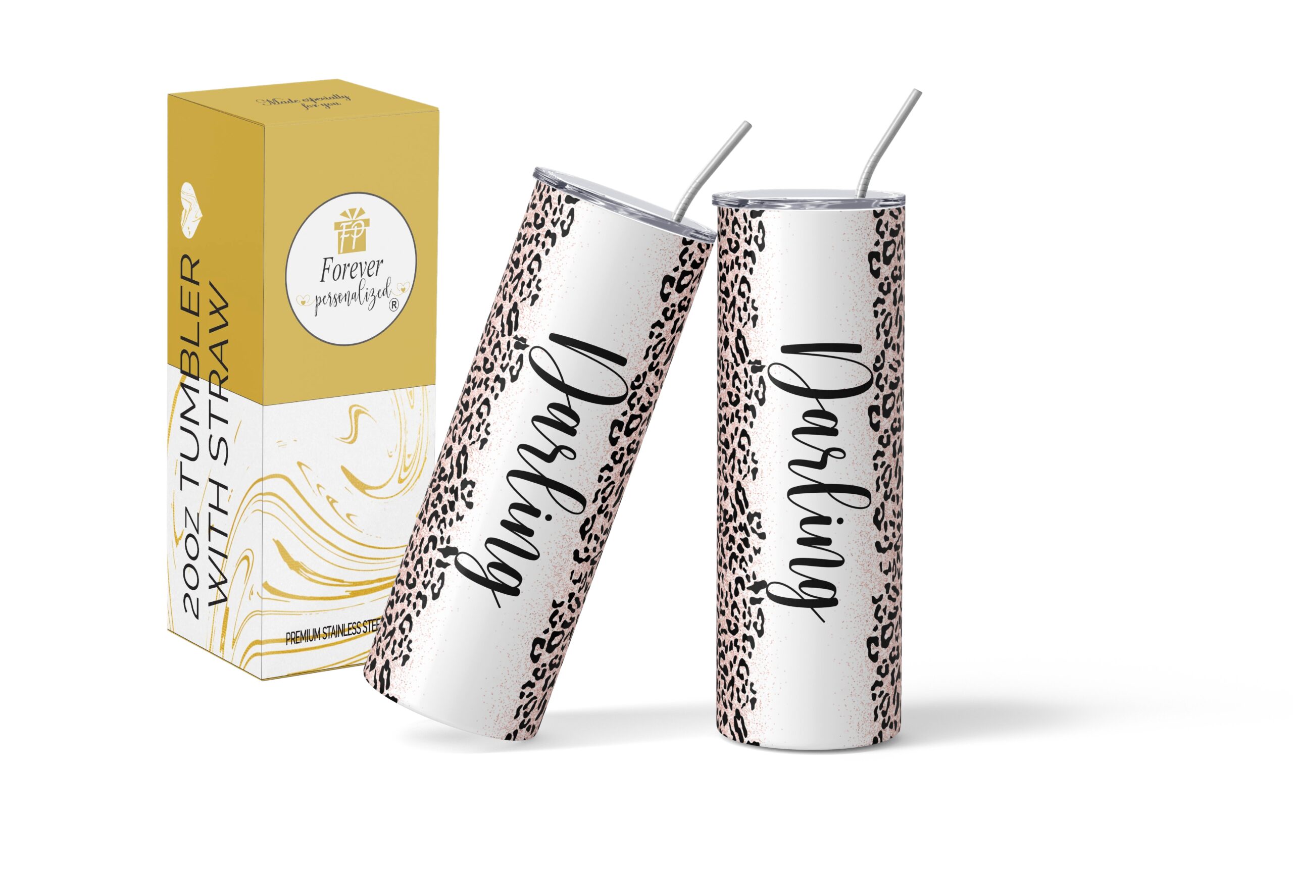 Champagne Leopard | 20oz - Image 6