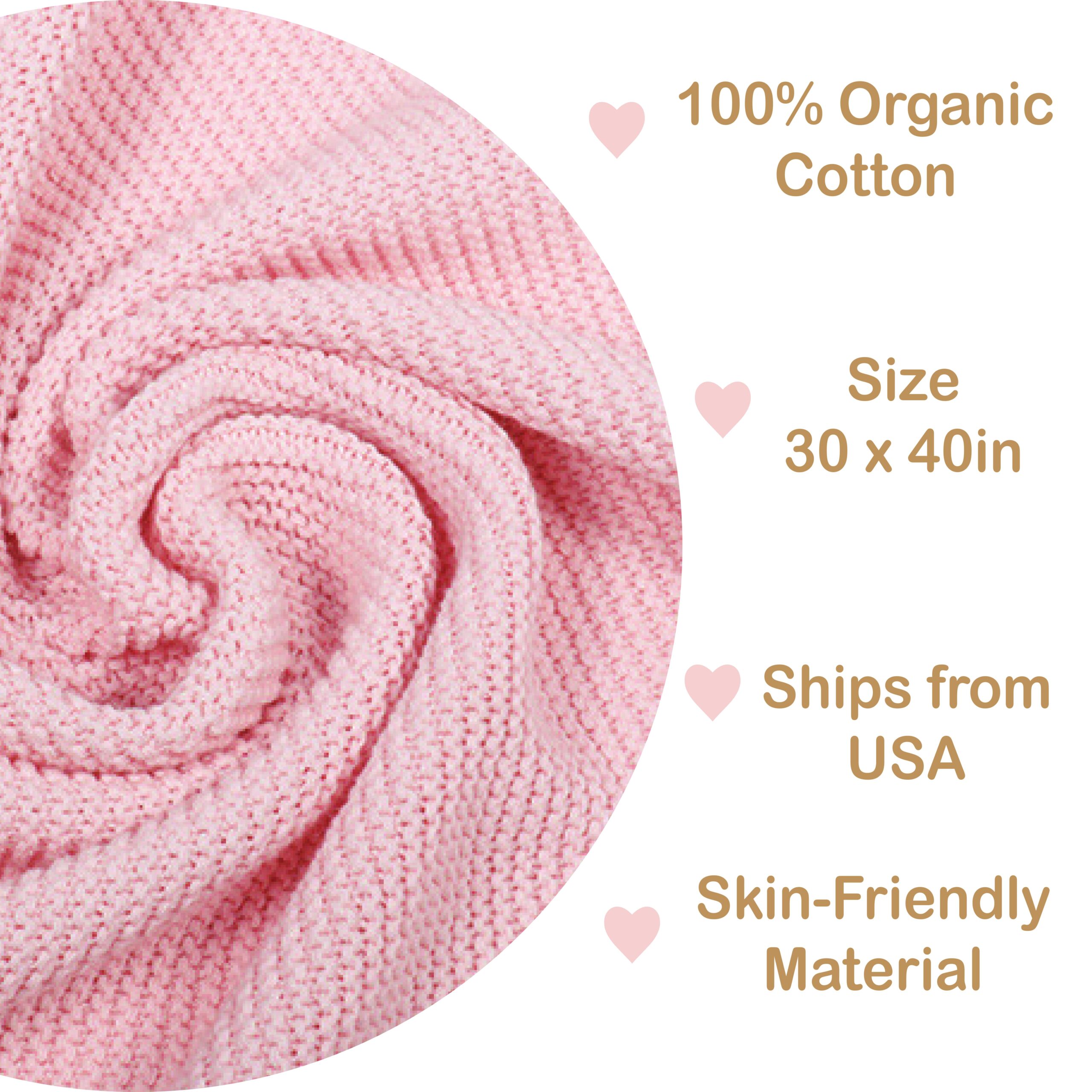 Floral Initial Embroidered Knitted Blanket - Image 5