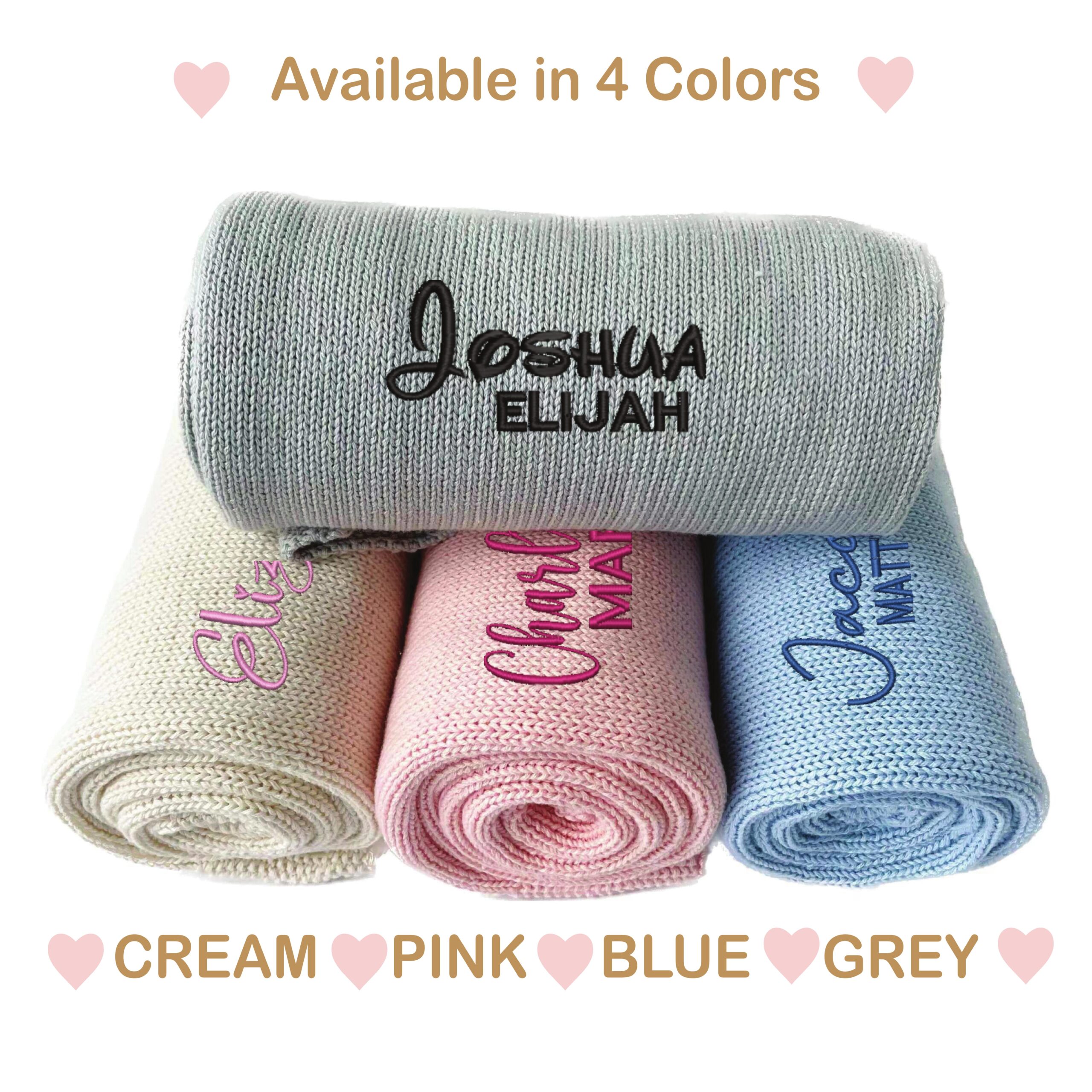 Embroidered Blanket - More Colors - Image 2