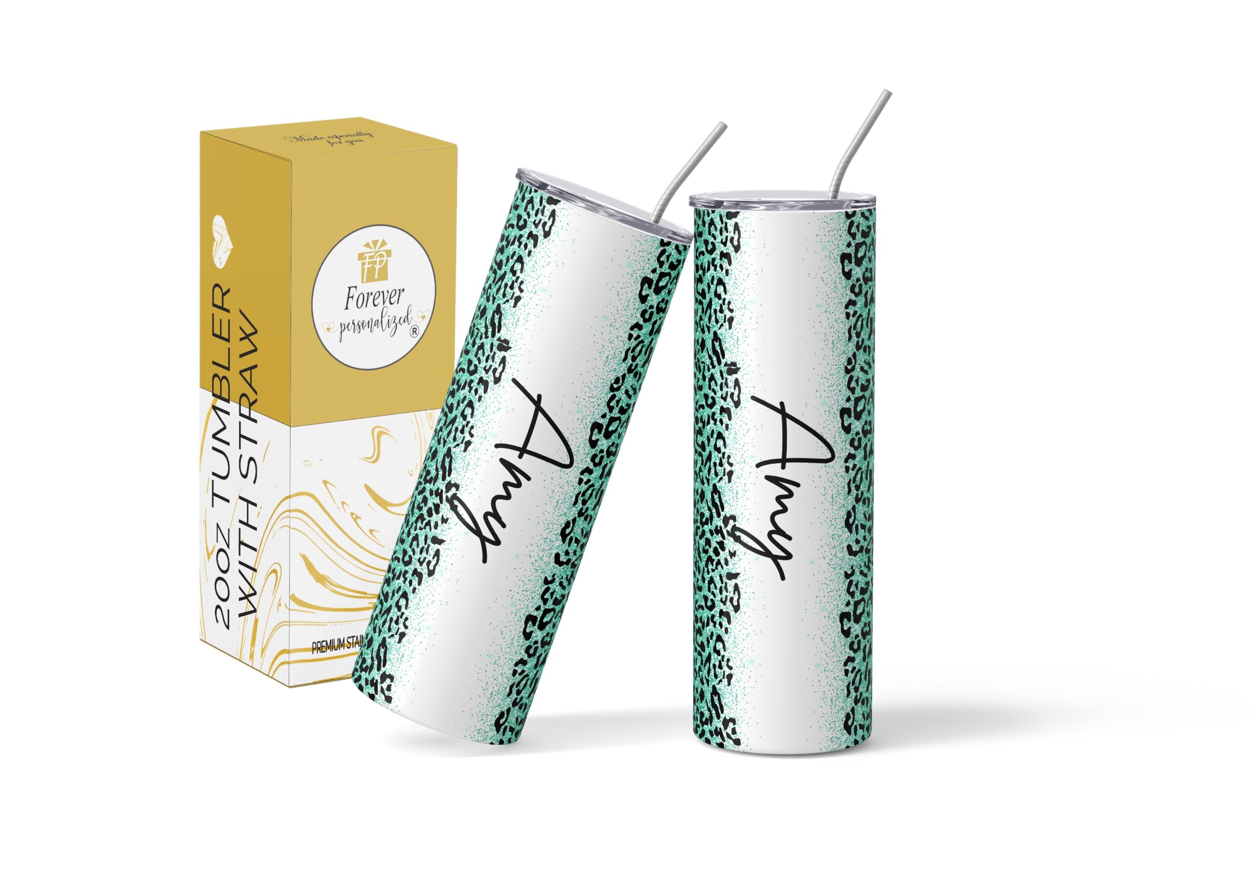 Green Leopard | 20oz - Image 7