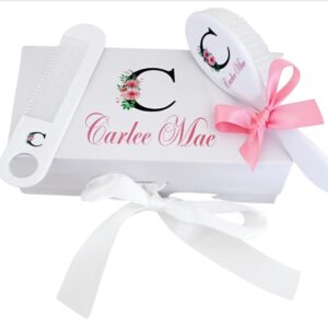 Personalized Baby Gift - Baby Brush and Comb Set