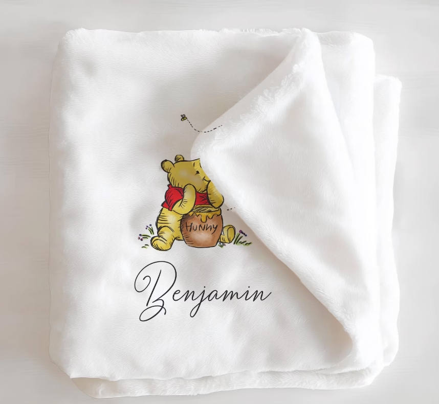 Winnie the Pooh Blanket & Gifts - Image 6