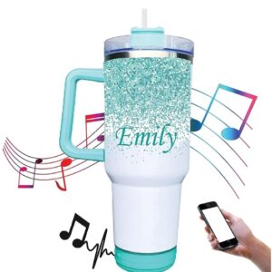 40oz Music Speaker Tumbler