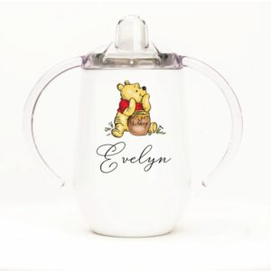 Personalized Winnie the Pooh Sippy Cup