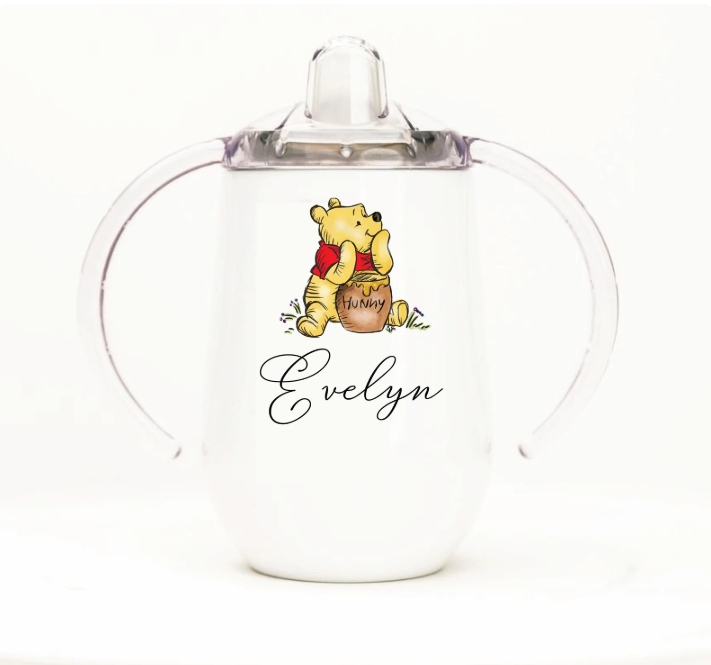 Personalized Winnie the Pooh Sippy Cup