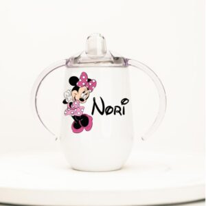Personalized Minnie Mouse Sippy Cup