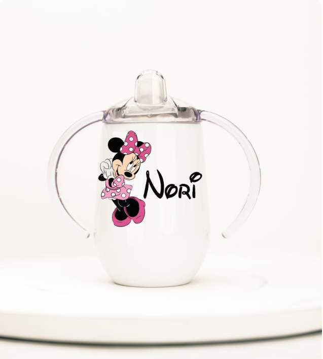 Personalized Minnie Mouse Sippy Cup