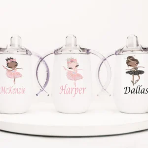 Personalized Ballerina Sippy Cup