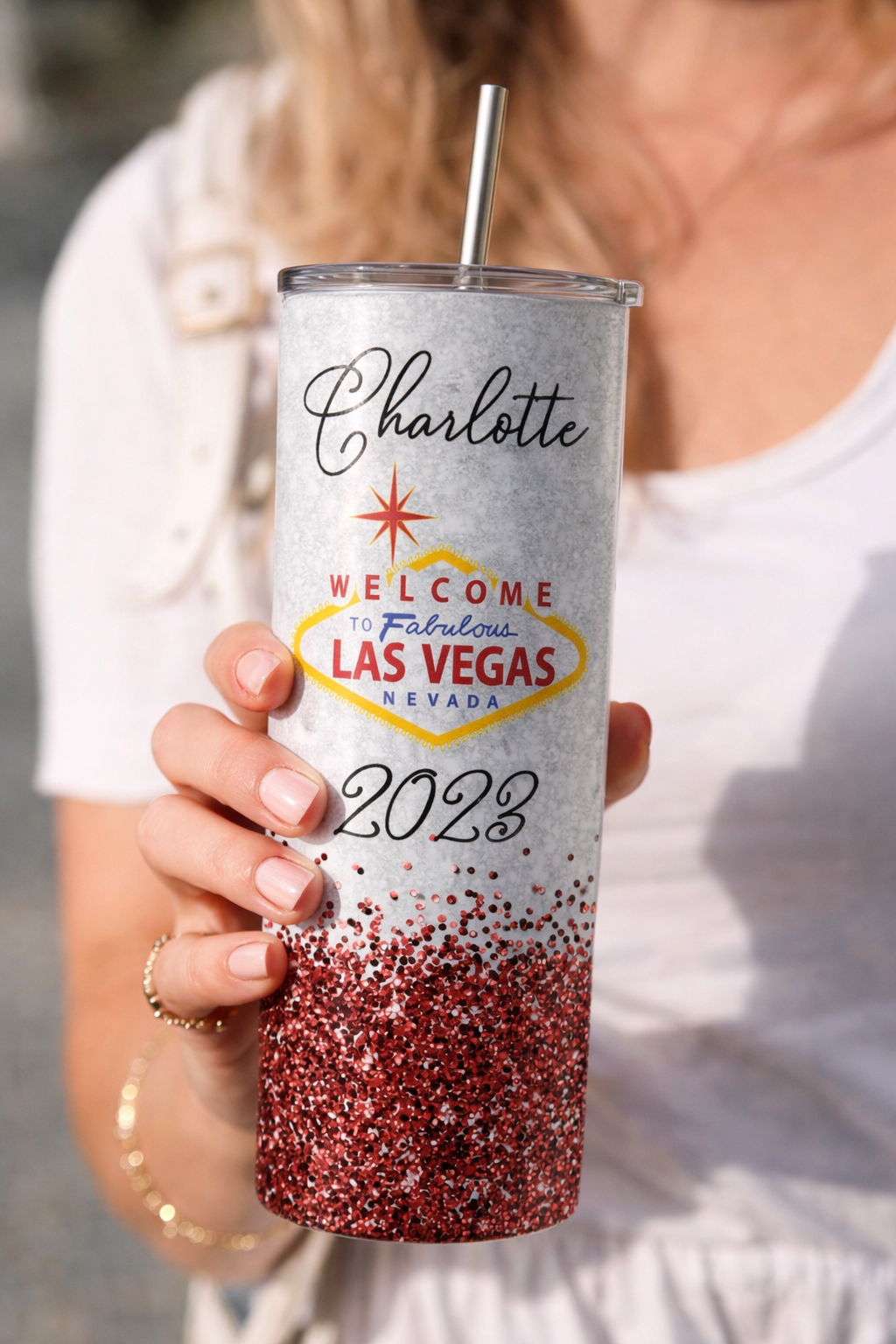 Las Vegas Stainless Steel Tumbler - Image 3