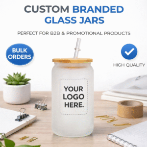 16oz FROSTED GLASS CUP