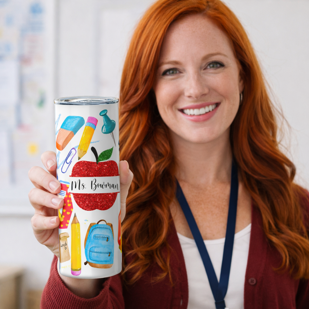 School 20 oz Tumbler - Image 4