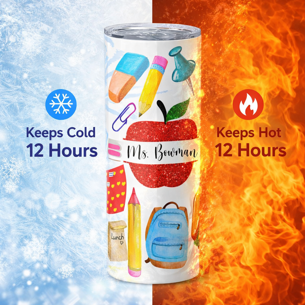 School 20 oz Tumbler - Image 2