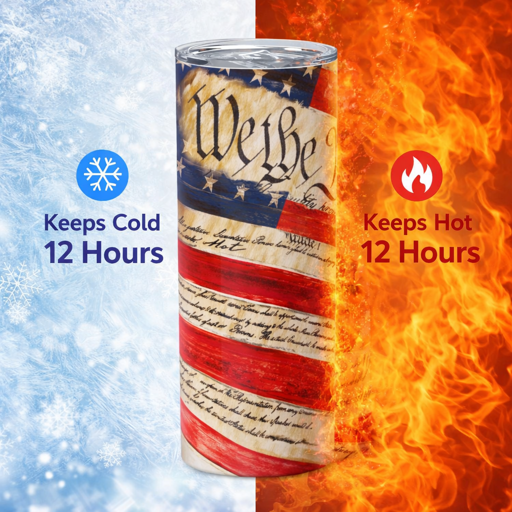 We The People 20 oz Tumbler - Image 2