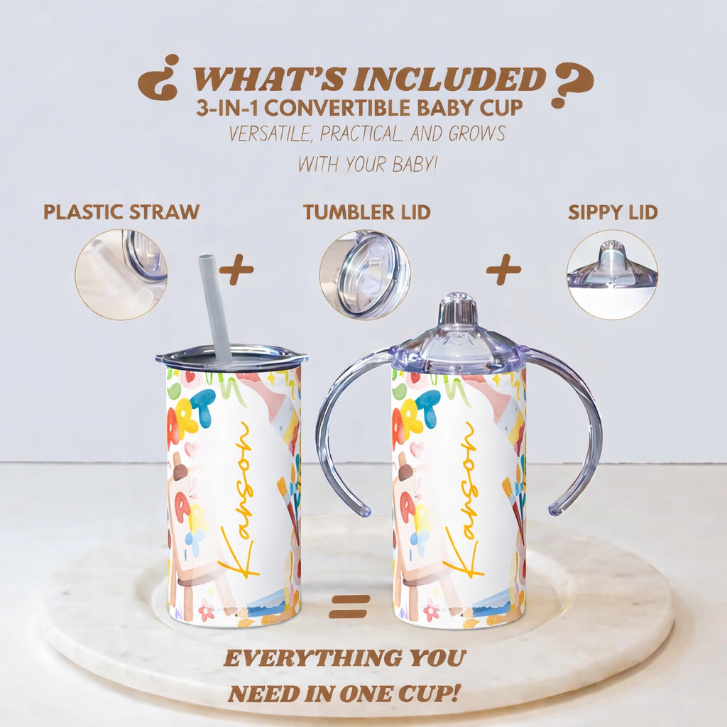 Art Sippy 12 oz - Image 3