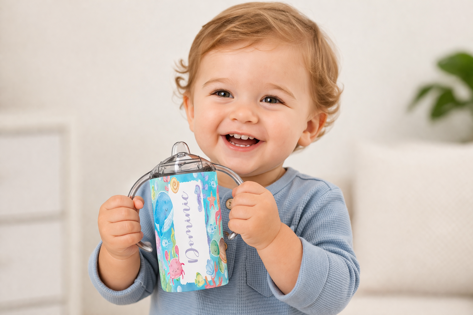 Ocean Sippy 12 oz - Image 4