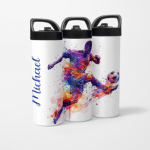 Soccer 20 oz Sports Bottle