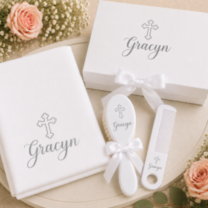 Little Blessing Personalized Baby Gift Set
